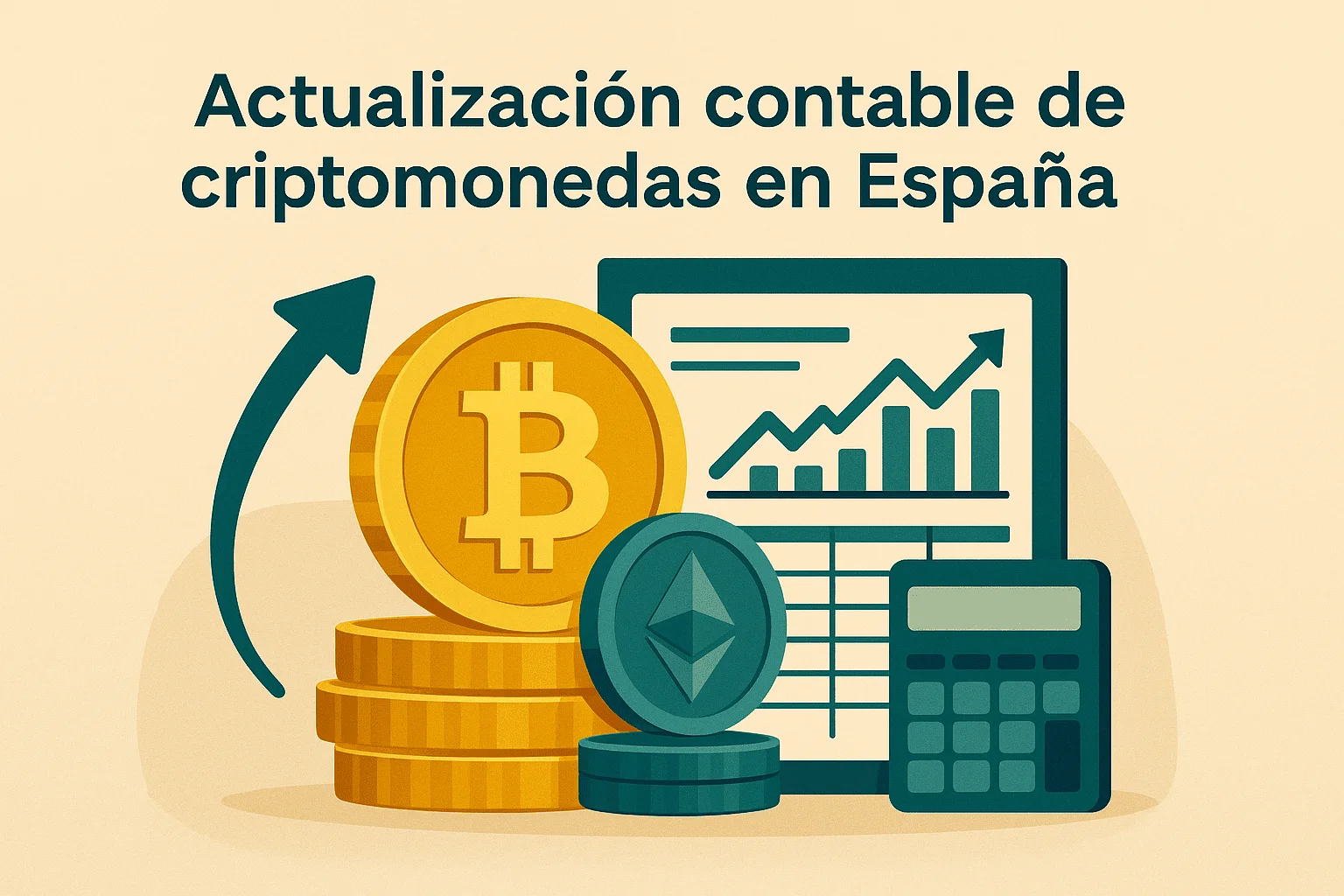 Actualización contable de criptomonedas en empresas españolas