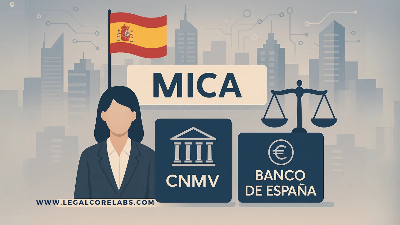 Autoridades competentes en MICA: funciones, sanciones y supervisión