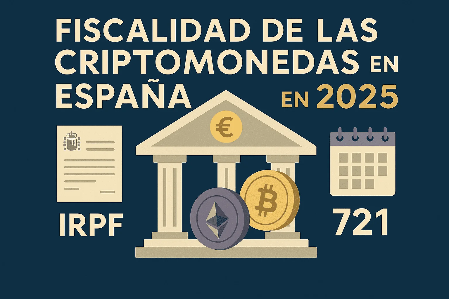 Fiscalidad de las criptomonedas en España 2025