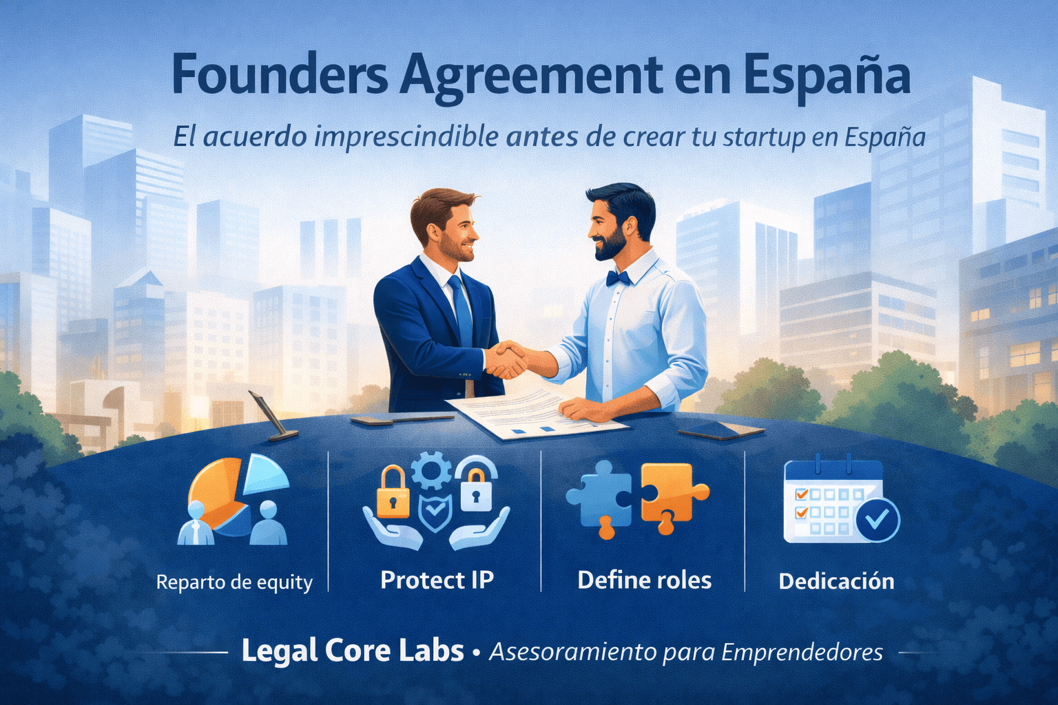 Founders Agreement en España: acuerdo entre fundadores