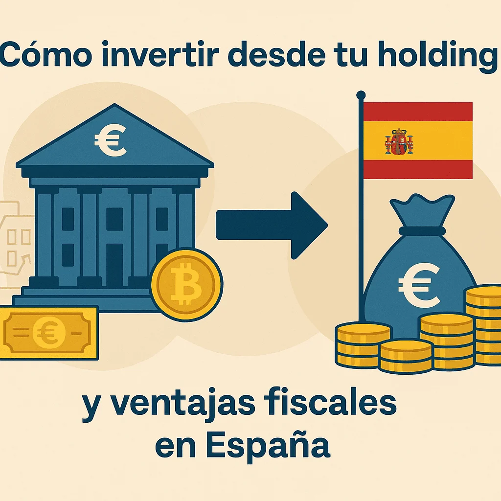 Invertir desde una holding: ventajas fiscales en España