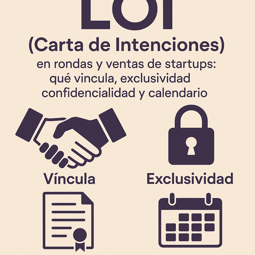 LOI or letter of intent in investment rounds