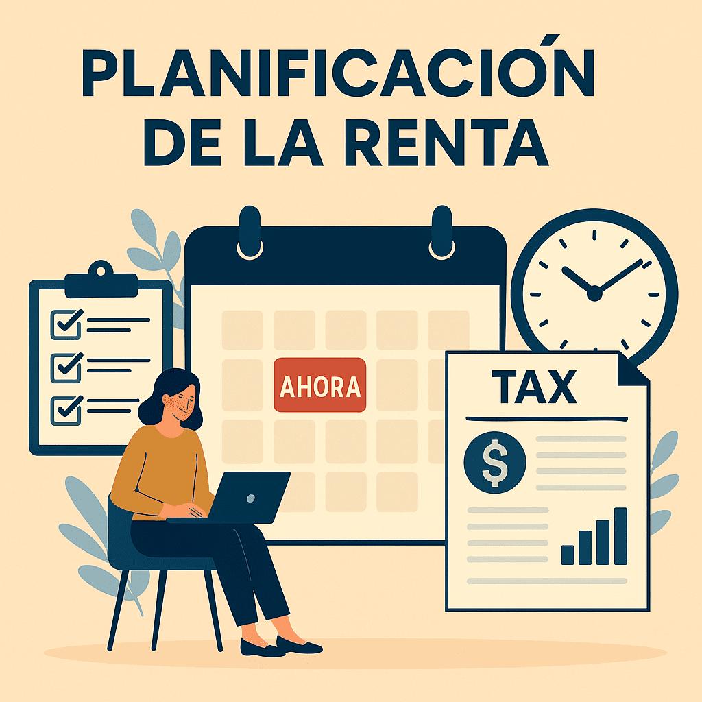 Planificación de la Renta IRPF: por qué no esperar