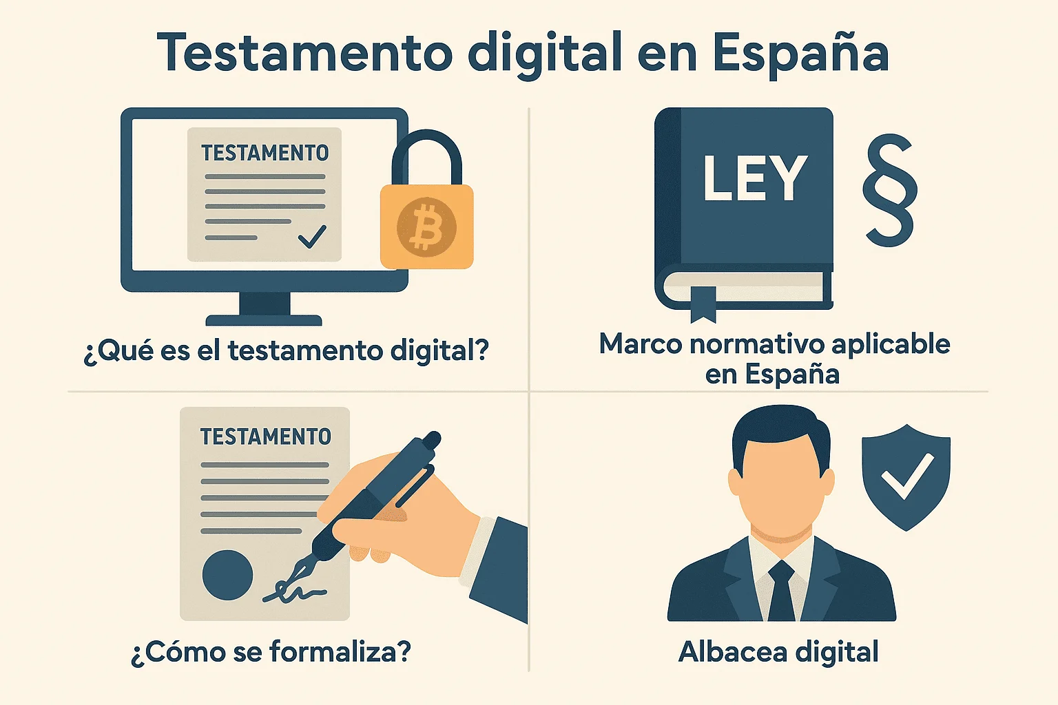 Digital will in Spain: regulation and how to formalize it