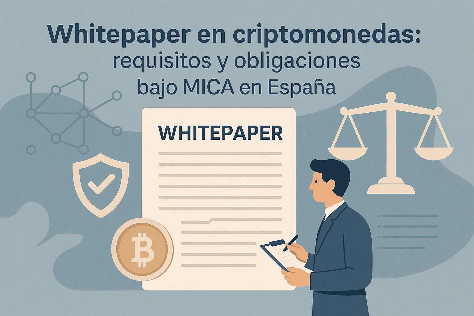 Whitepaper en criptomonedas: requisitos y obligaciones bajo MICA
